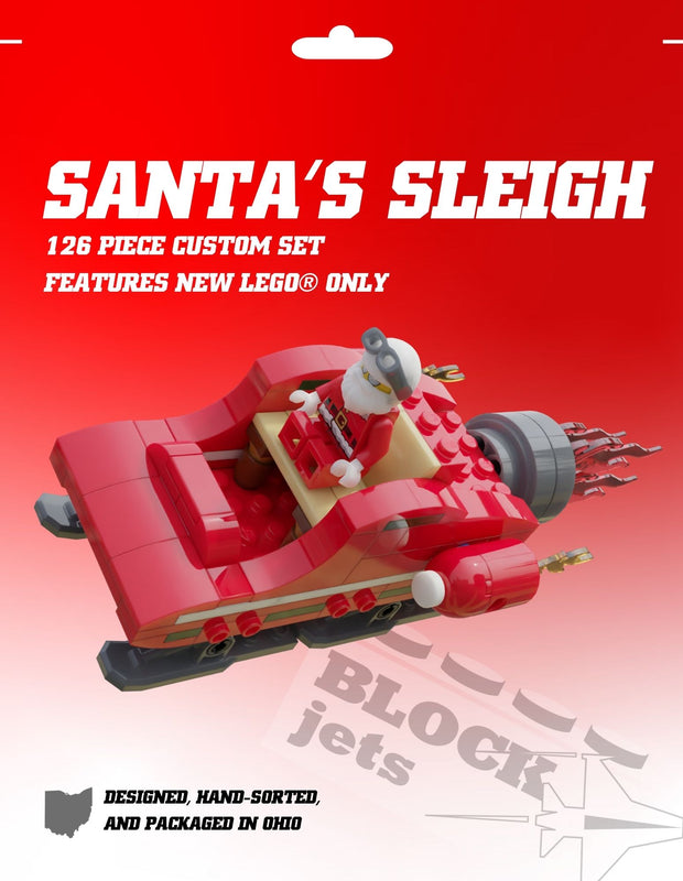 Santa's Sleigh with Santa Minifig