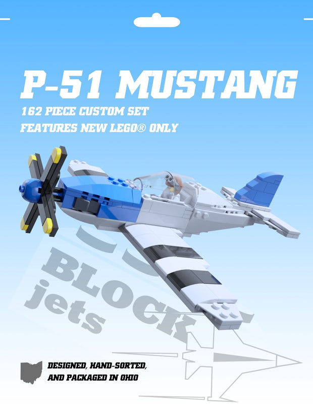 P-51 Blue Mustang Custom Set