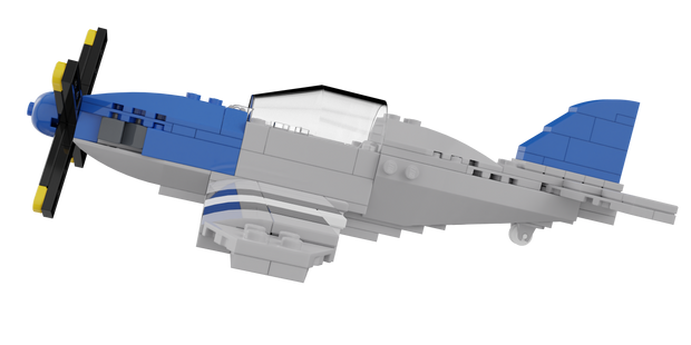P-51 Blue Mustang Custom Set