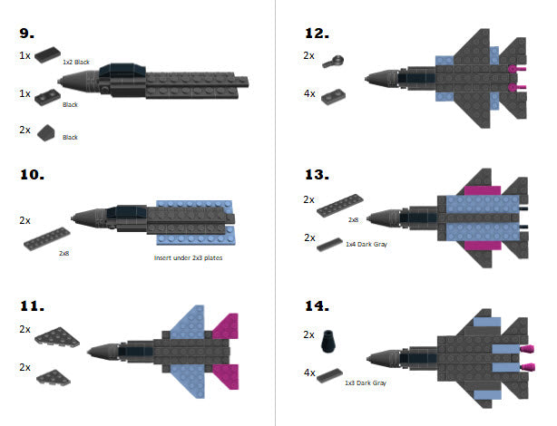 embargo Derved brændt Mini F-15 Strike Eagle Custom Set - 100% LEGO | Block Jets – BLOCK Jets