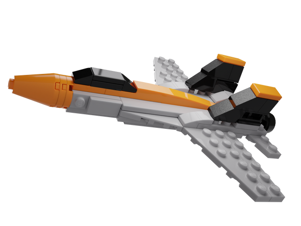Mini F-18 Orange Assassin Custom Set